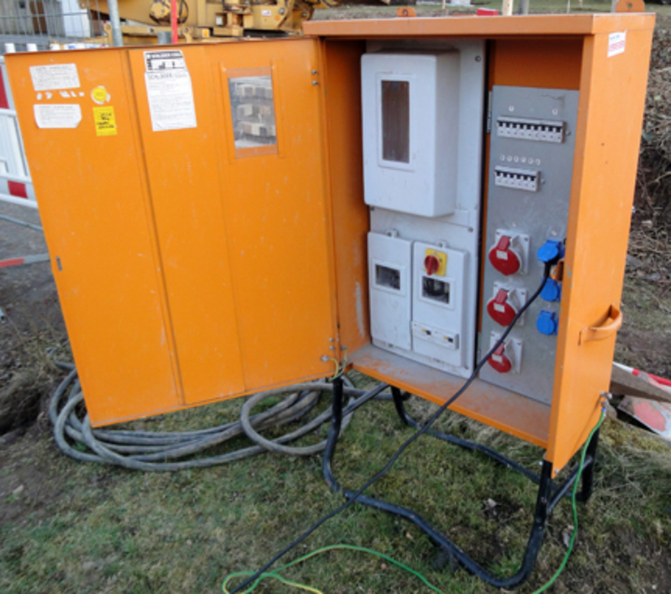 Baustromkasten bei WW-Elektrotechnik e.K. in Rieneck