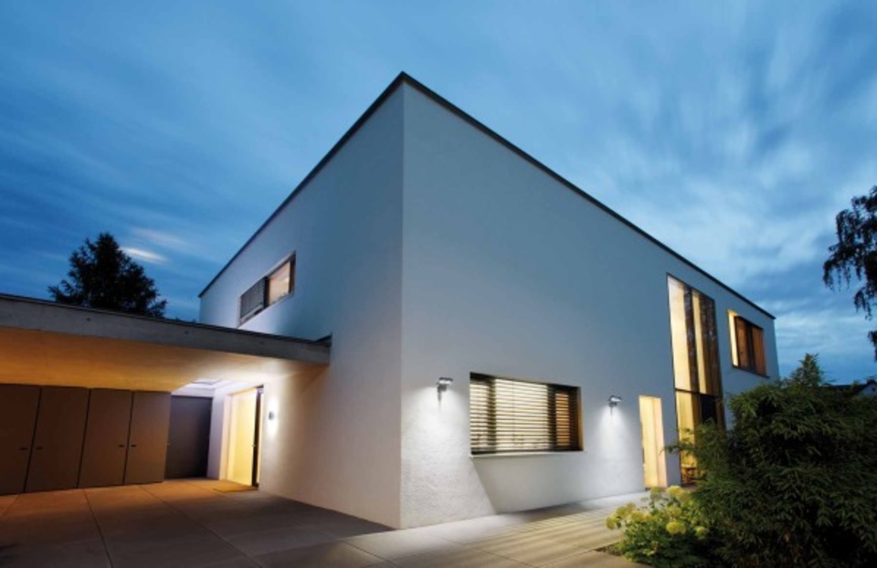 Aussenbeleuchtung bei WW-Elektrotechnik e.K. in Rieneck