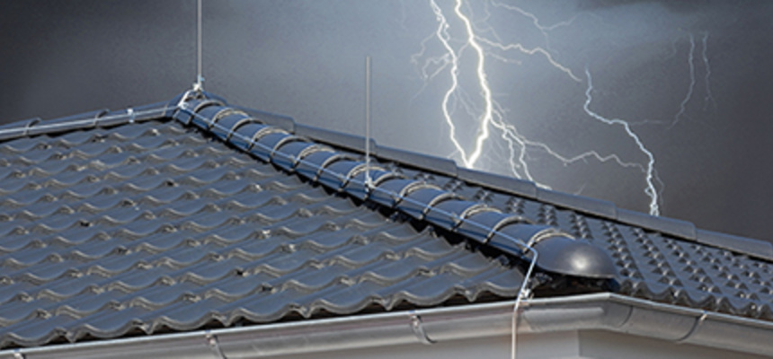Äußerer Blitzschutz bei WW-Elektrotechnik e.K. in Rieneck